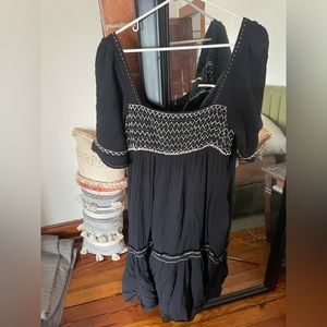 Free People I’m the one maxi dress Medium/Black